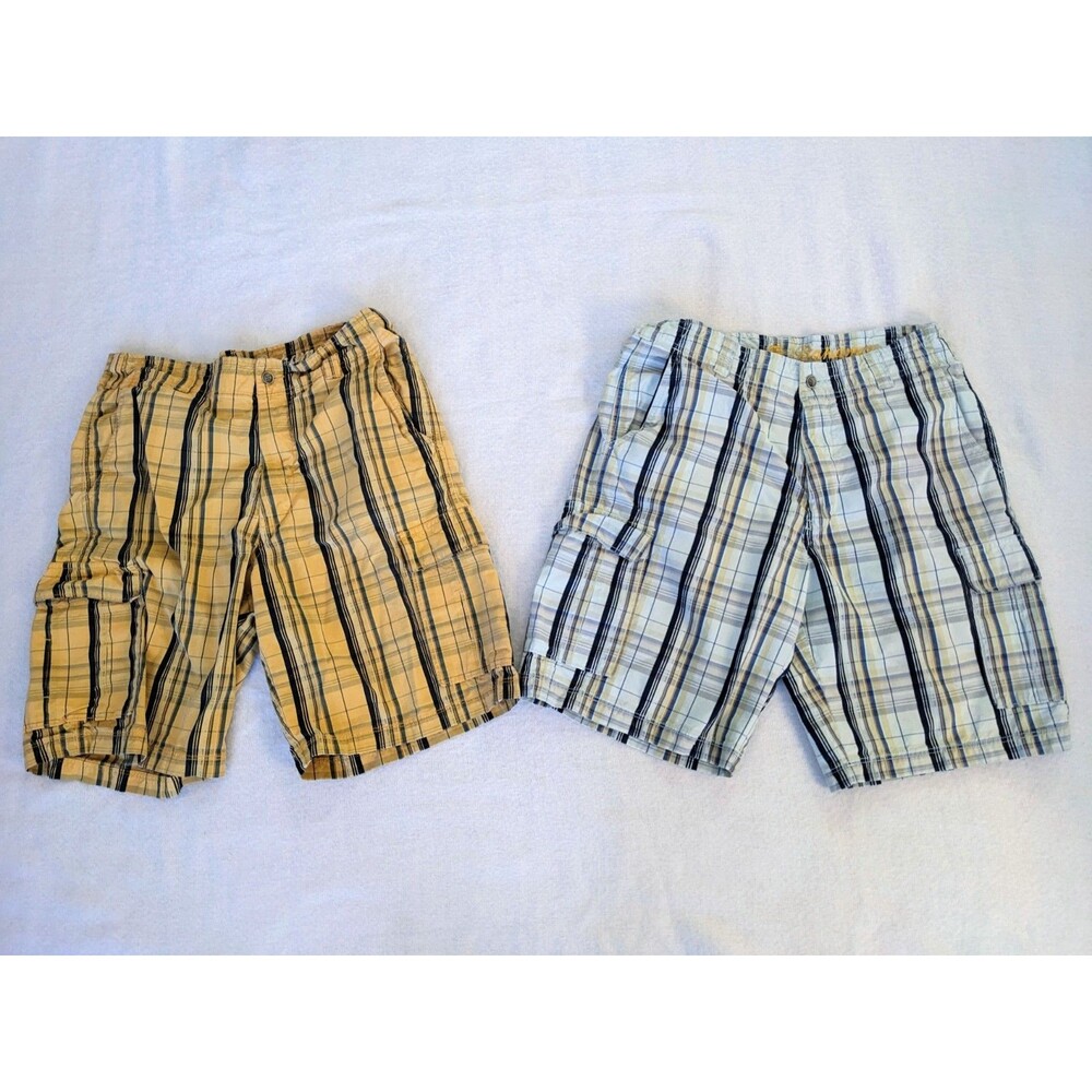 Tommy Bahama Lot of 2 Shorts Plaid Men's Size 33 Performance Bottoms